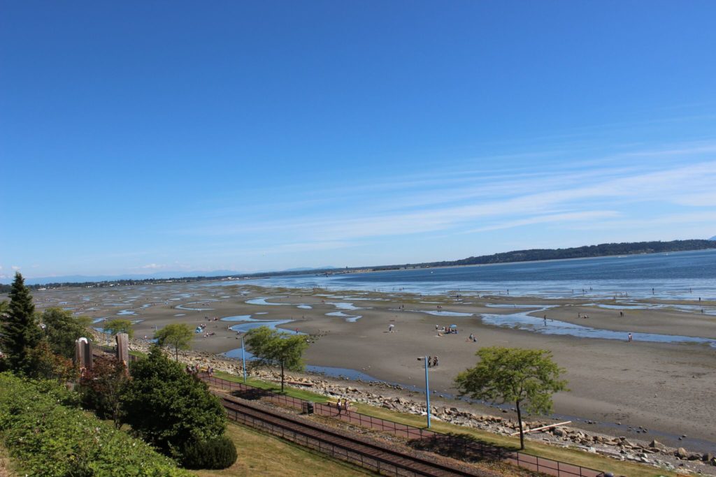 White Rock Beach, Low Tide