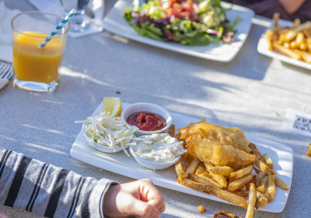 Patio dining, White Rock