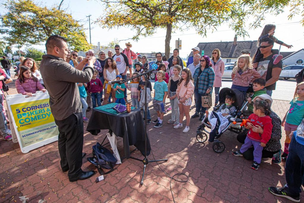 5 Corners Buskers & Comedy Festival