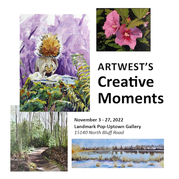 Surrey Artswest's Creative Moments - Landmark PopupTown Gallery