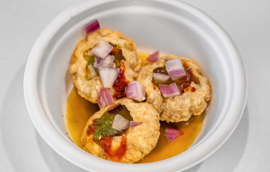 Golgappa at Chaupatti White Rock
